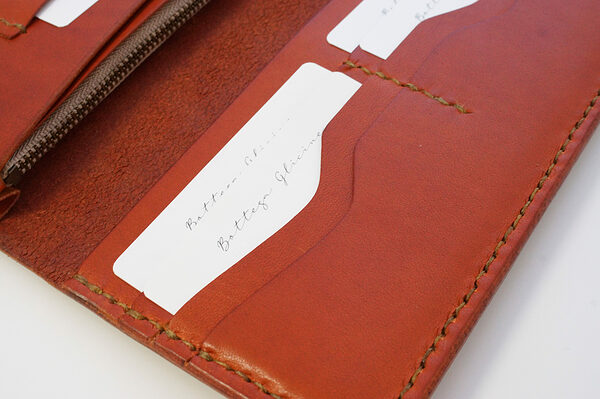 Bottega Glicine 二つ折りの長財布
