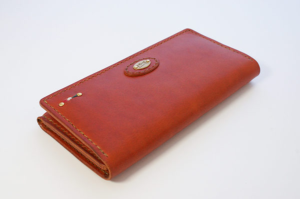 Bottega Glicine 二つ折りの長財布