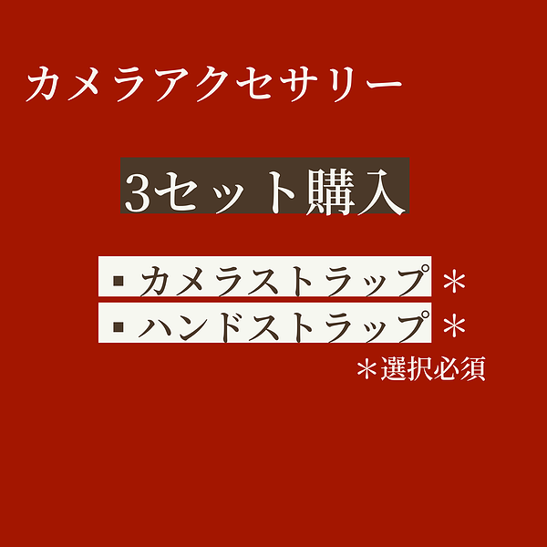 山梨　カメラストラップ