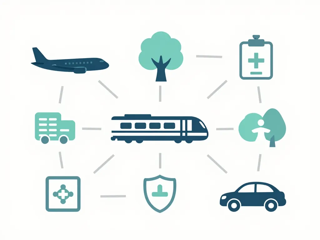 Voyage femme enceinte diagramme transports et destinations sûres