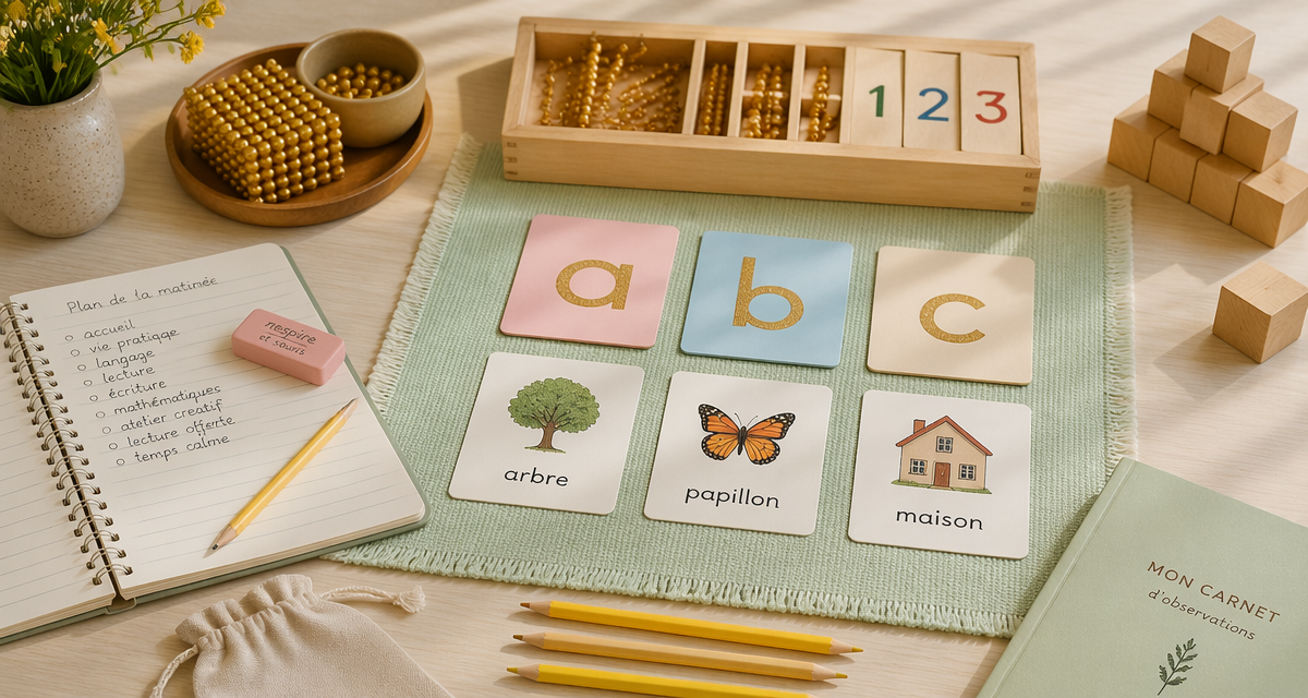 Education Montessori perles lettres materiel scolinfo.net