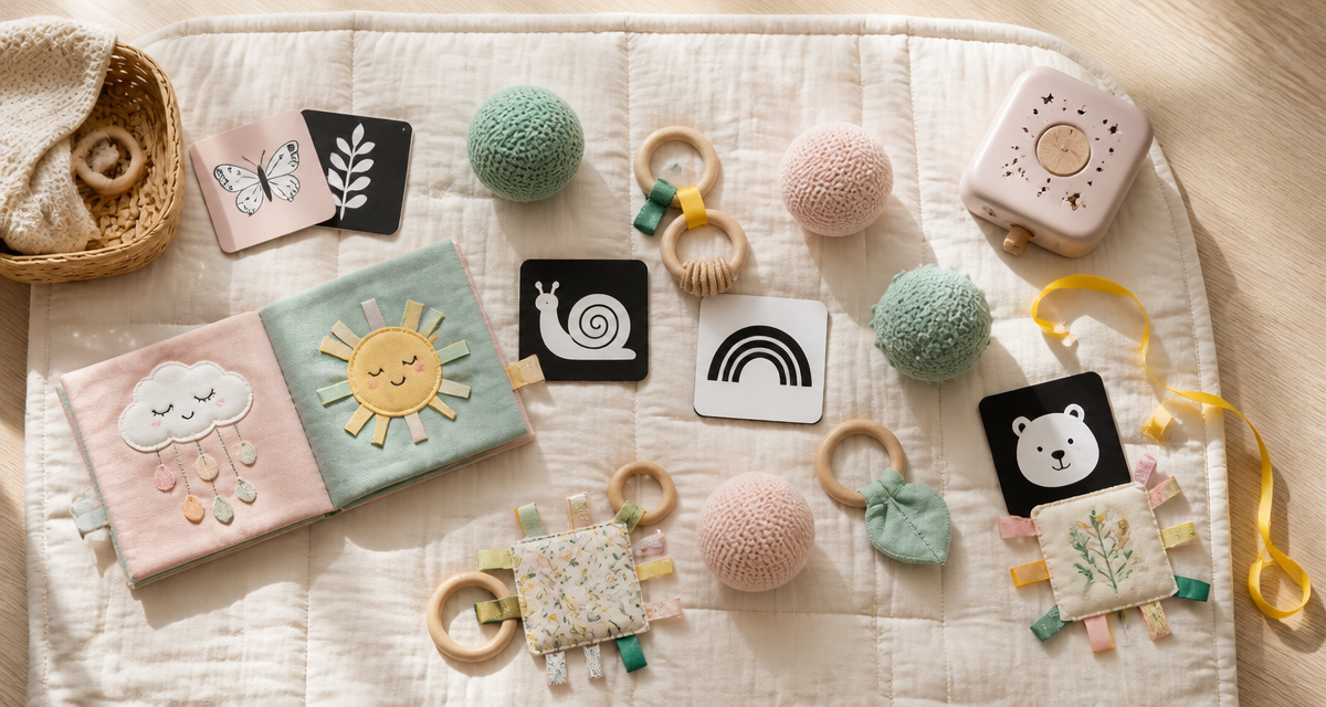 jeux sensoriel bebe tapis eveil
