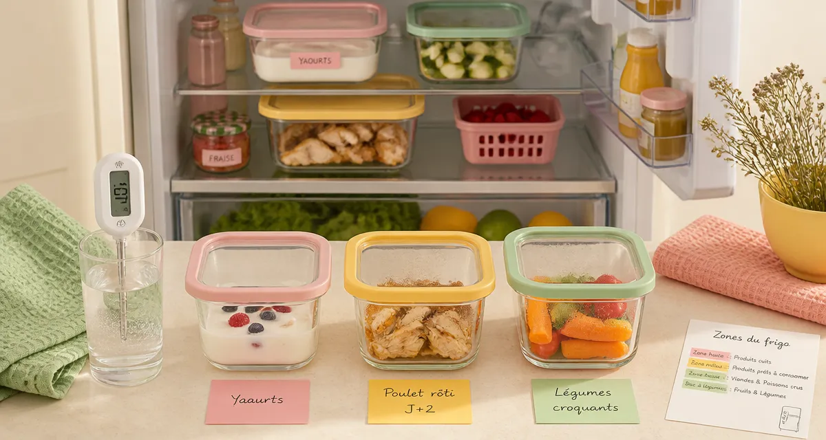 Comment ranger son frigo avec la méthode des 4 zones pour stopper le gaspillage