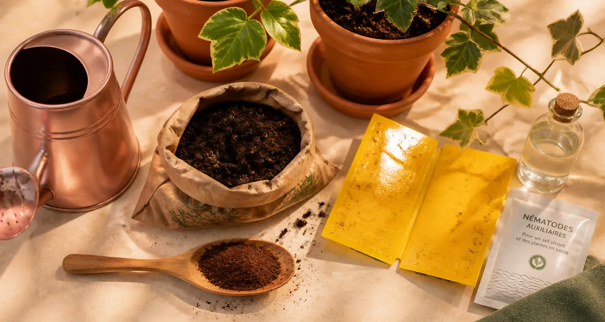 Produit anti moucheron plantes : nématodes contre moucherons racines