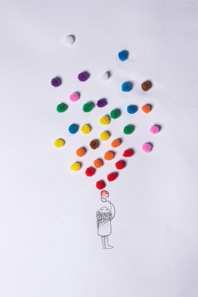 Illustration showcasing the emotional rollercoaster of bipolar depression