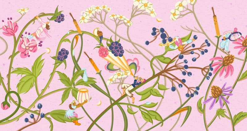 Chiara Xie, Flowing Illustrations That Turn Movement Into Mood
