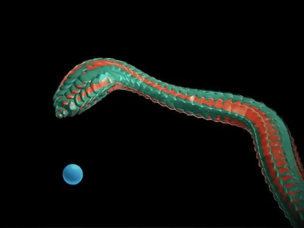 Create a Mesmerizing Infinite Procedural Snake with Three.js, WebGL, Step-by-Step