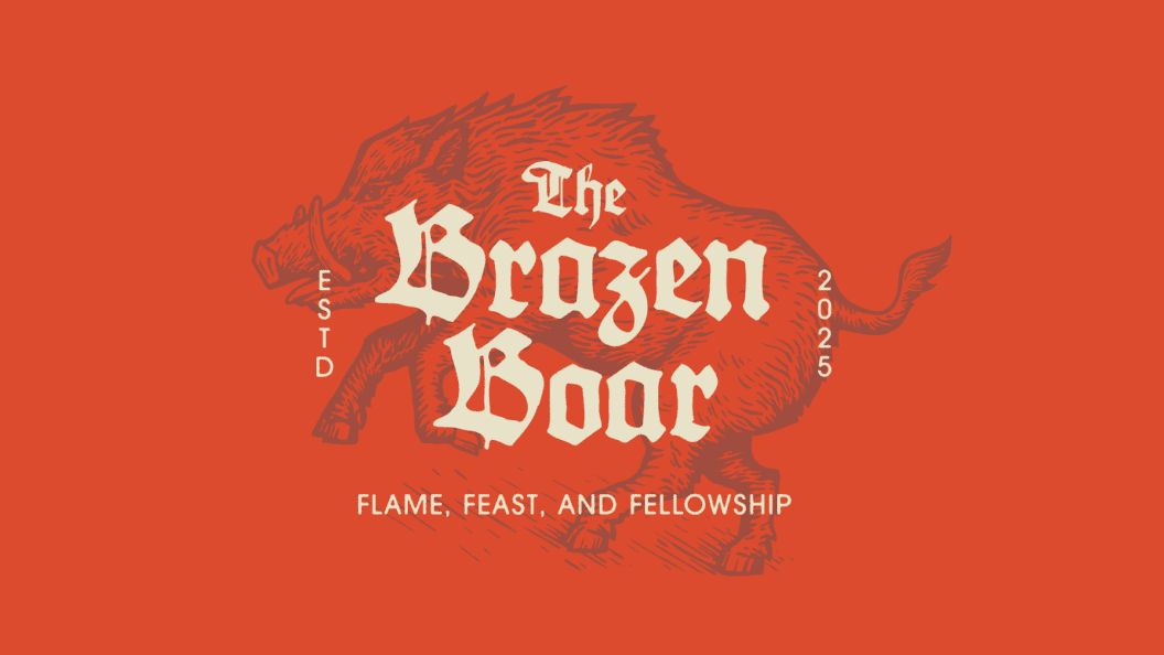 High-Impact Medieval Brand Identity for The Brazen Boar, Heraldic Logo and Rustic Visual System