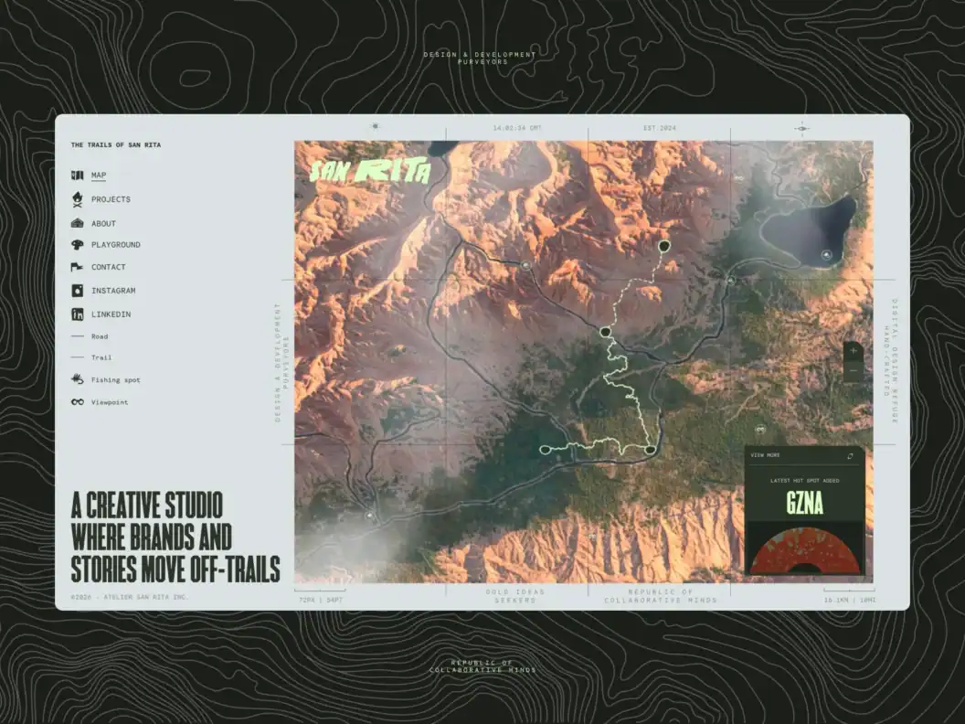 AI Agents, Topographic Web Design, and Living Type Shaping Memorable Brand Experiences