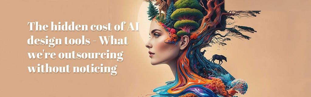 AI design tools come at a cost, what creative control and expertise we quietly outsource