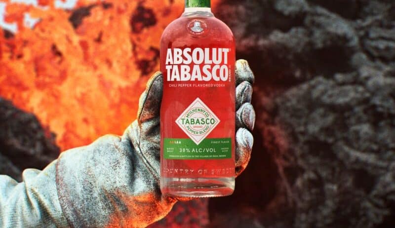 Absolut x Tabasco, Bold brand design that delivers real heat, no gimmicks