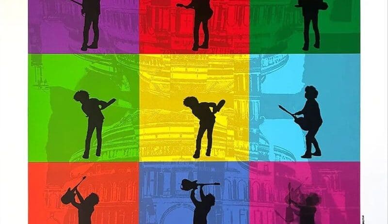 Andy Vella's striking posters take Teenage Cancer Trust 2026 concerts to a new visual level