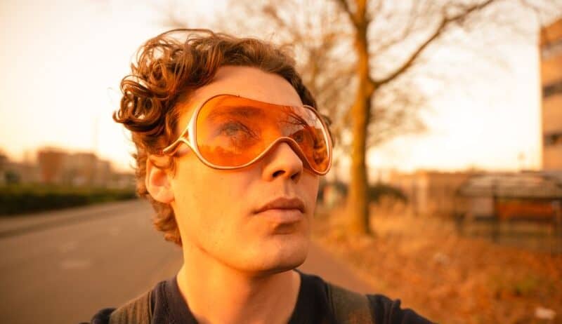 Béla Bezold crafts lava-inspired eyewear, symbiotic forms redefine modern style