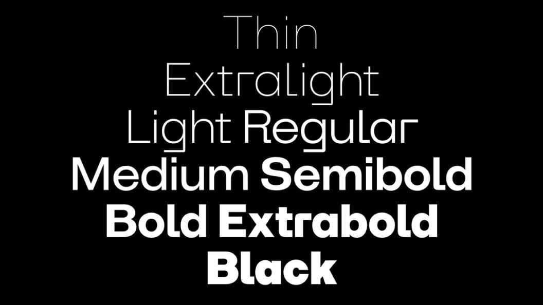 Constructivist Roots, Geometric Sans Reimagined for Bold Modern Brands