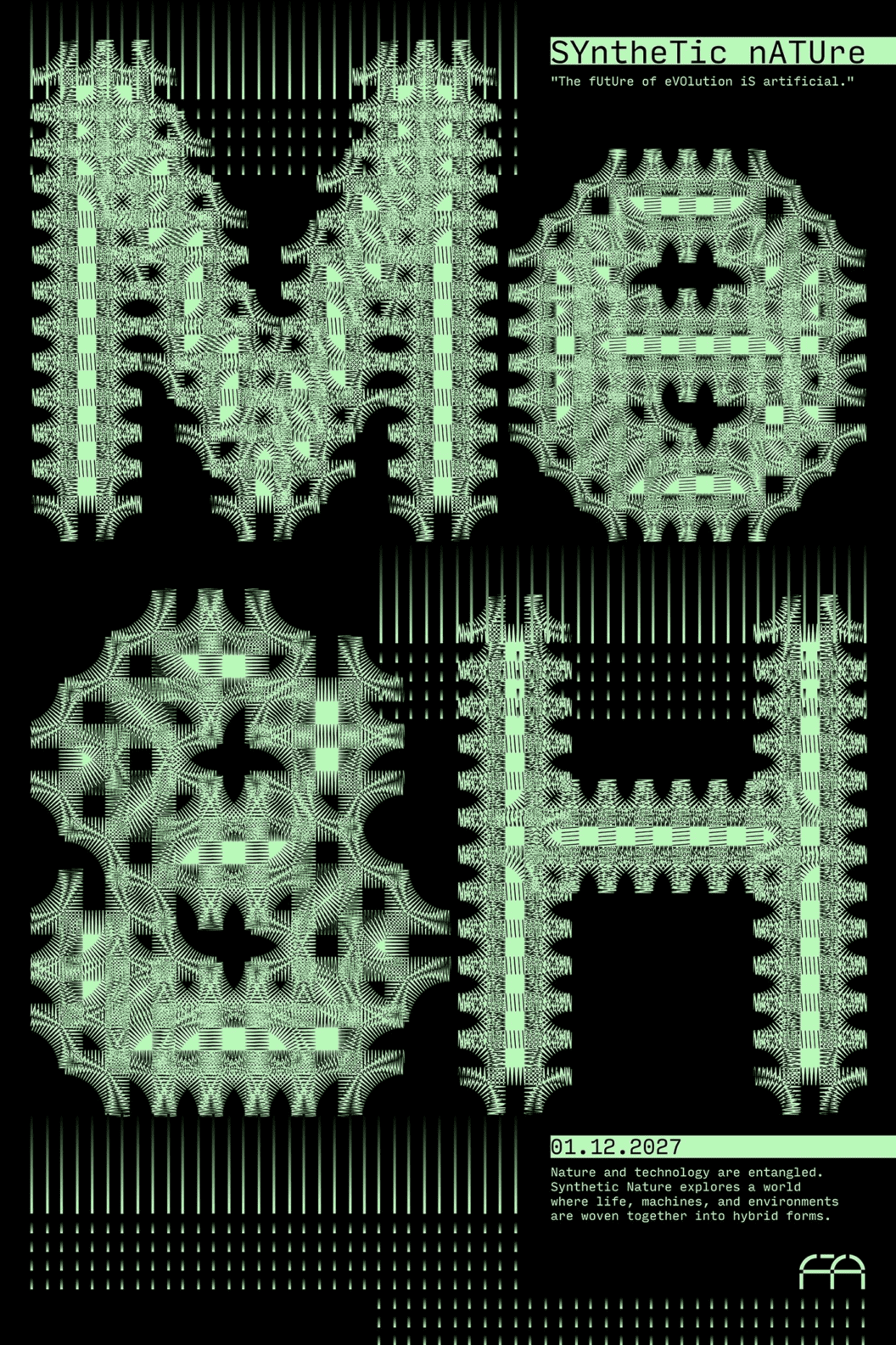 Eleanor Yang's Generative Type in Motion, Kinetic Letterforms That Command Attention