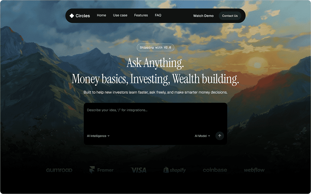 Framer Fintech Landing Page, High-Converting Design and Build Playbook by Crafting Circles