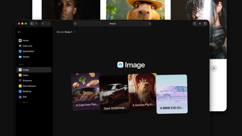 Krea AI, AI Studio for Effortless Image, Video and 3D Creation