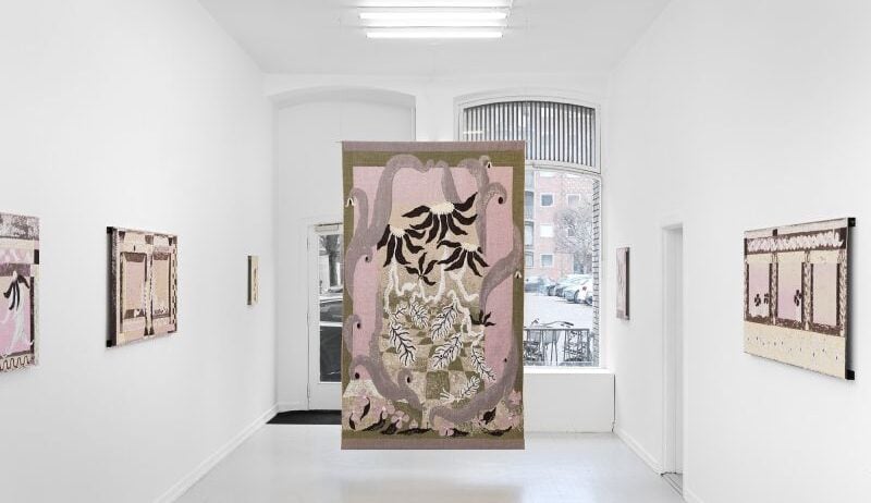 Marie Holst reinvents tapestry for the digital era, fusing handcraft and tech