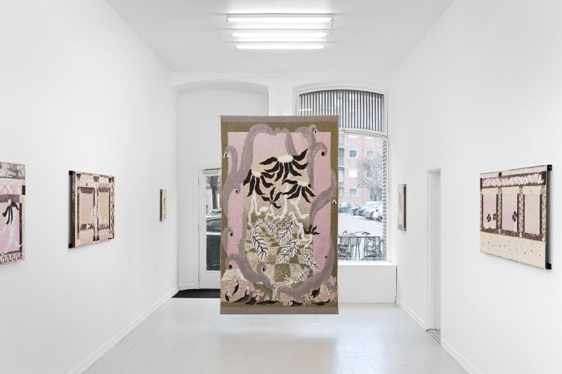 Marie Holst reinvents tapestry for the digital era, fusing handcraft and tech