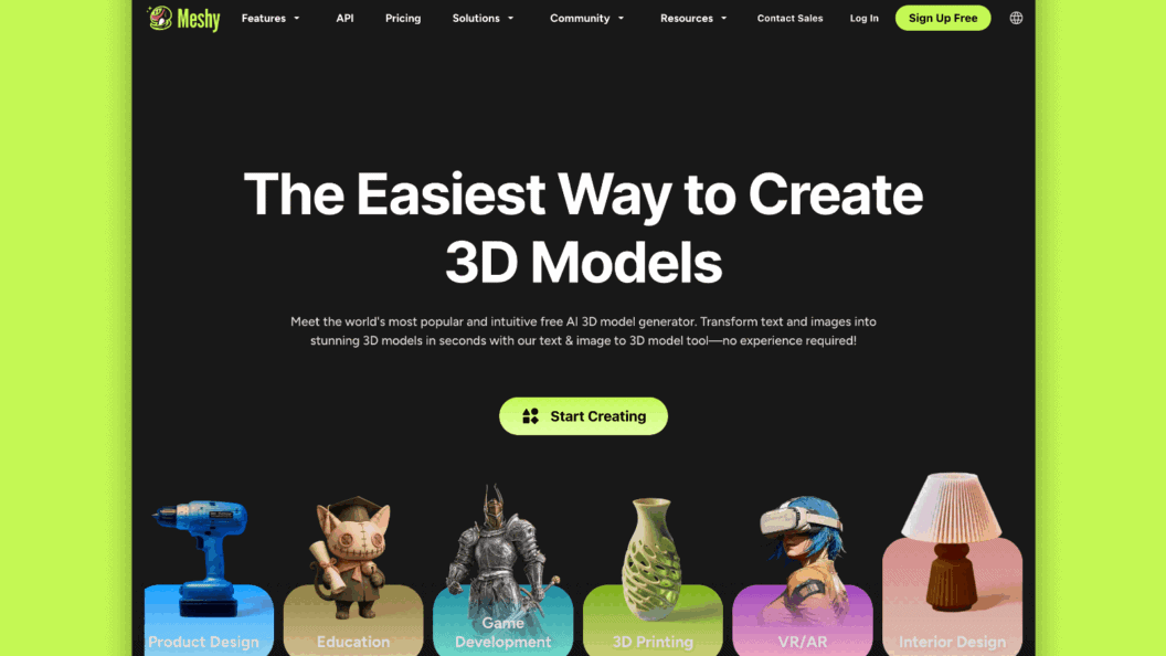 Meshy-6 Converts AI Images into High-Fidelity 3D Models, Now Live on MakerWorld