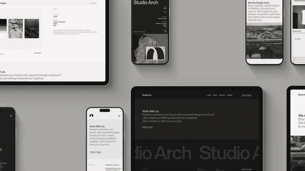 Studio Arch, Digbeth's Bold Brand Identity That Elevates Design, Attracts Ideal Clients