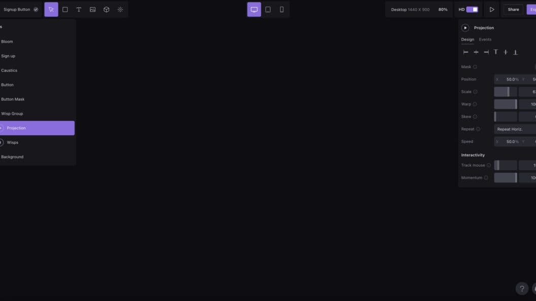 Unicorn Studio Puts WebGL Shaders in Everyone's Hands, No-Code Real-Time Visuals