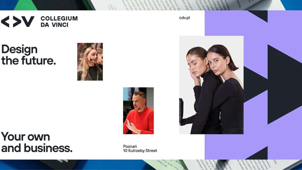 Uniforma Crafts Collegium da Vinci Brand Identity, Strategy-Driven Design & Bold Visuals