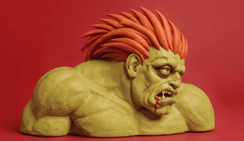 When Losing Became Art, Street Fighter Sculptures Reimagine Defeat