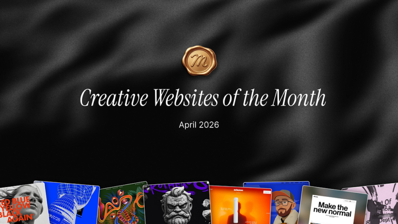 April 2026 Editor's Picks, Top Creative Websites with Standout Design and UX