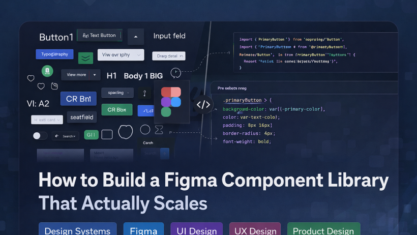 Build a Scalable Figma Component Library, Proven Blueprint for Design Teams