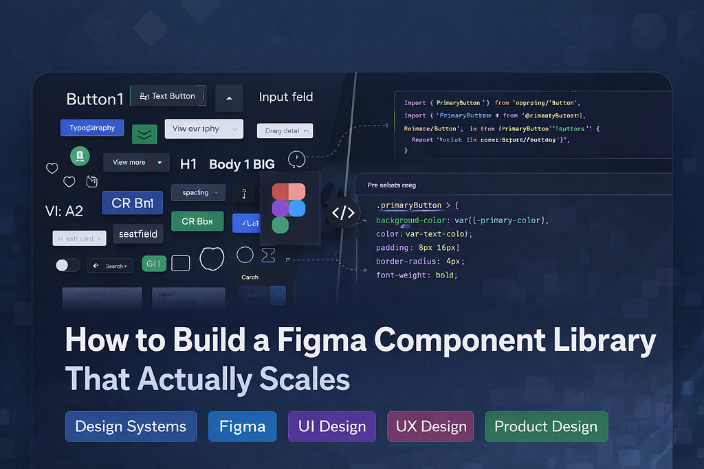 Build a Scalable Figma Component Library, Proven Blueprint for Design Teams