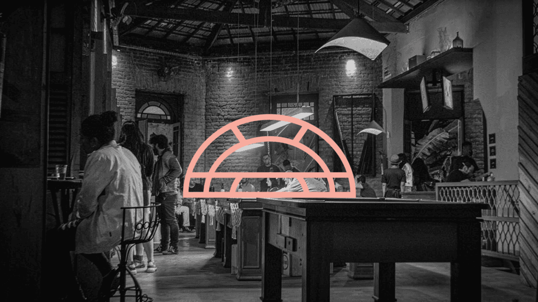 Curated Bar Brand Identity for Pavilhão, Rio de Janeiro, Bold Visual Strategy for Nightlife