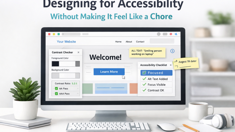 Embed Accessibility into Every Design, Make It Feel Natural, Not Like Extra Work