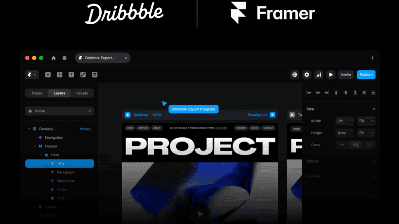 Exclusive Offer for Dribbble-Recognized Framer Experts, Claim Your Limited-Time Perks
