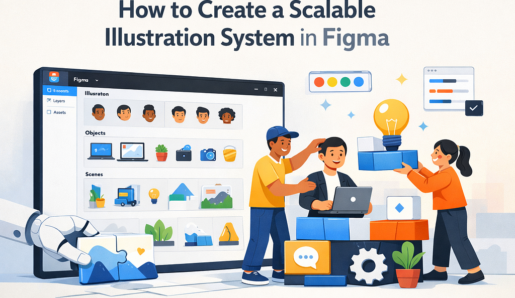 Expert Guide to Building a Scalable Illustration System in Figma, For Consistent Brand Visuals