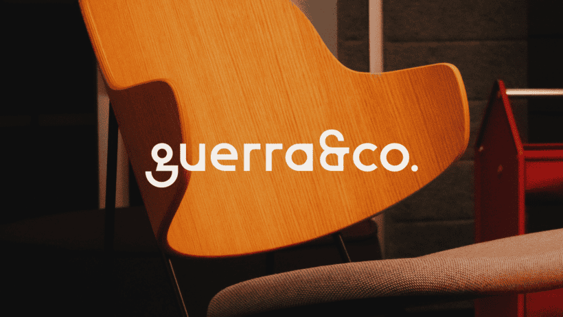 Guerra&Co. Interior Design Brand Identity, Elevated Visual System for Signature Spaces