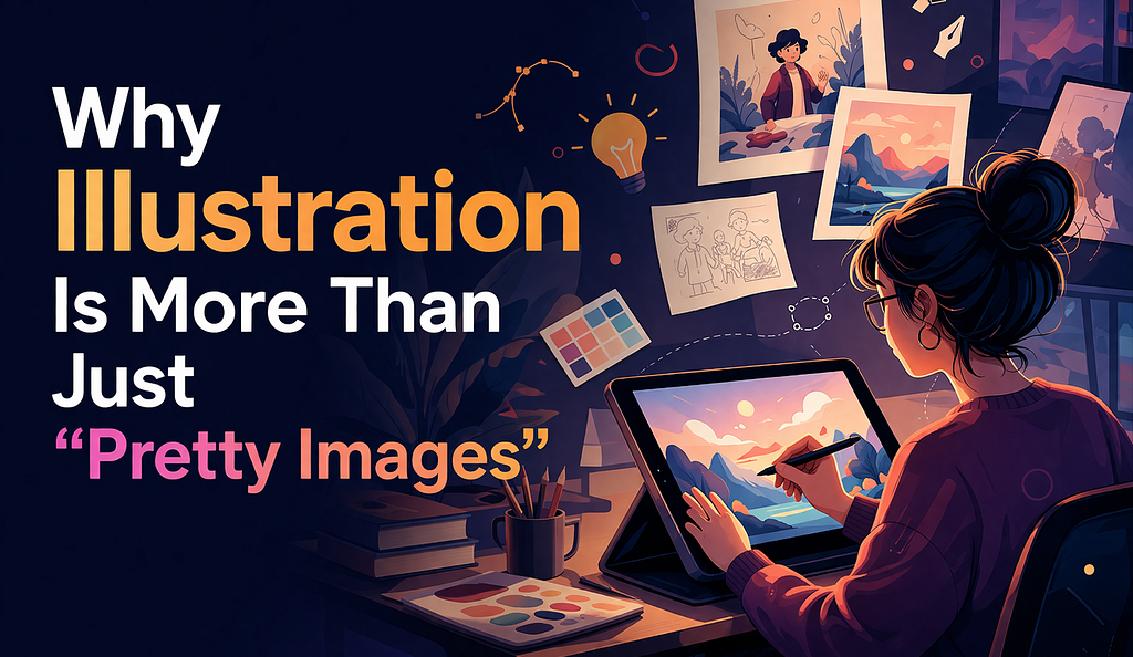 How Illustration Powers Brand Story, User Trust and Conversions, Not Just Pretty Images