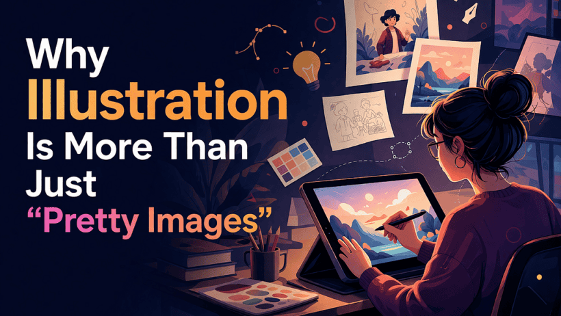 How Illustration Powers Brand Story, User Trust and Conversions, Not Just Pretty Images