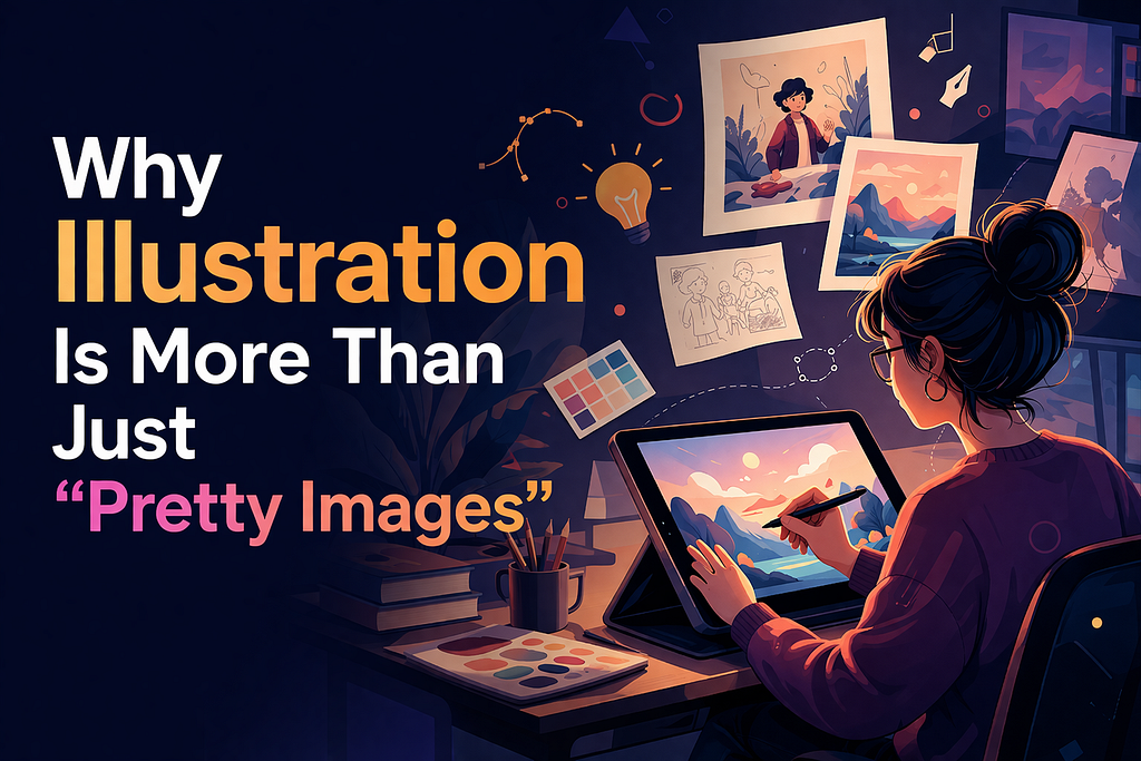 How Illustration Powers Brand Story, User Trust and Conversions, Not Just Pretty Images
