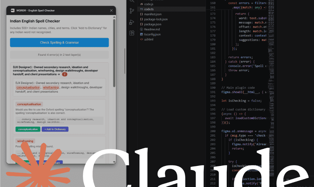 I Built a Figma Plugin Without Knowing How to Code, A Practical Guide for Designers