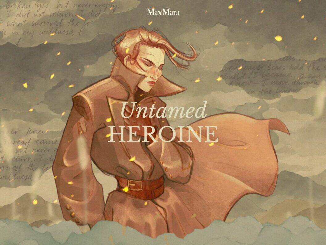 MaxMara Woman, A Modern Heroine of Untamed Elegance