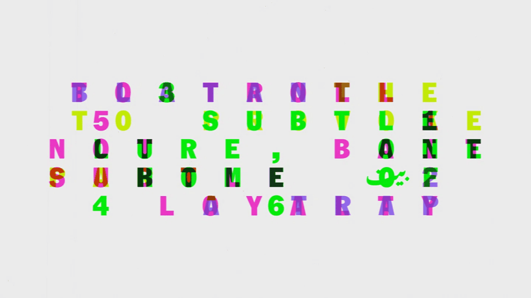 Pentagram's Bait Title Sequence, Typography That Makes Brand Identity Visible