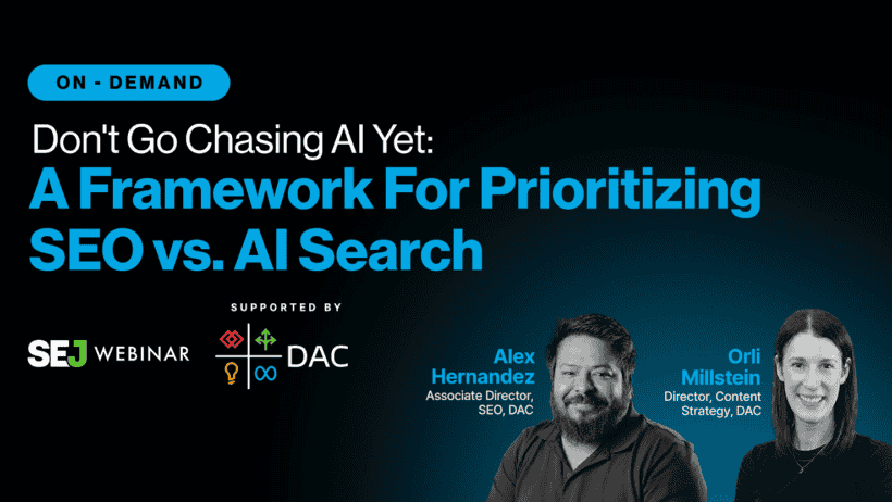 Stop Chasing AI, Decide When SEO or AI Should Lead Your Search Strategy
