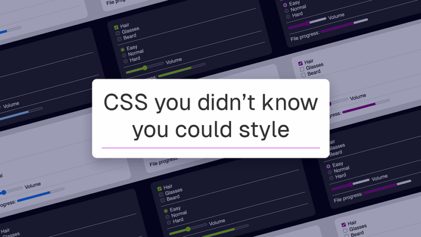 Style the Unstyleable in CSS, practical techniques for elements you thought fixed
