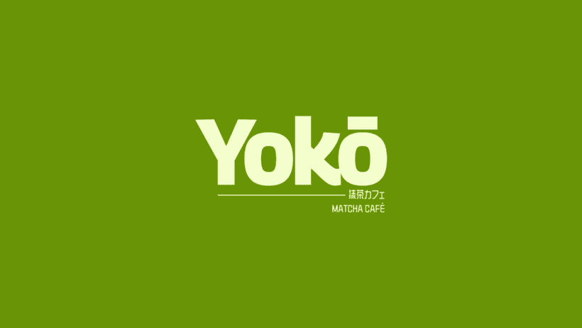 Yokō, Matcha Bar Branding That Transforms Urban Stillness into a Distinct Experience