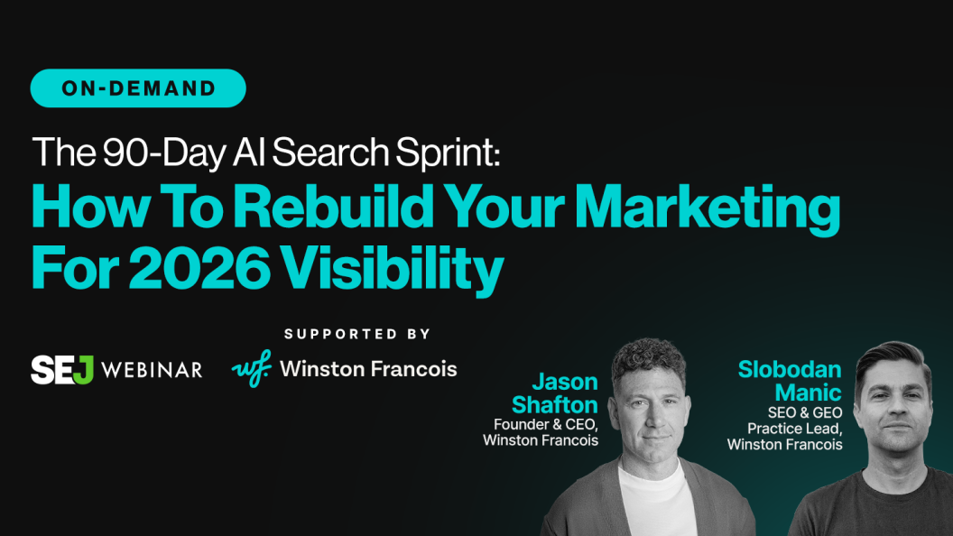 90-Day AI Search Sprint, Rebuild Marketing to Own AI-Driven Search Visibility
