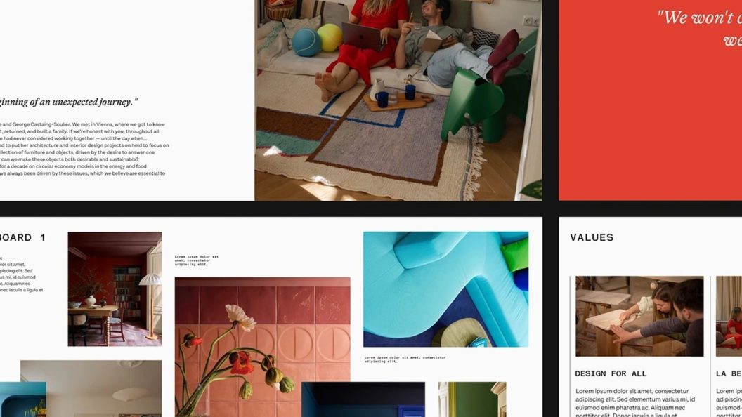 Belle & George Brand Identity Case Study, Abmo's bold rebrand for a modern luxury label