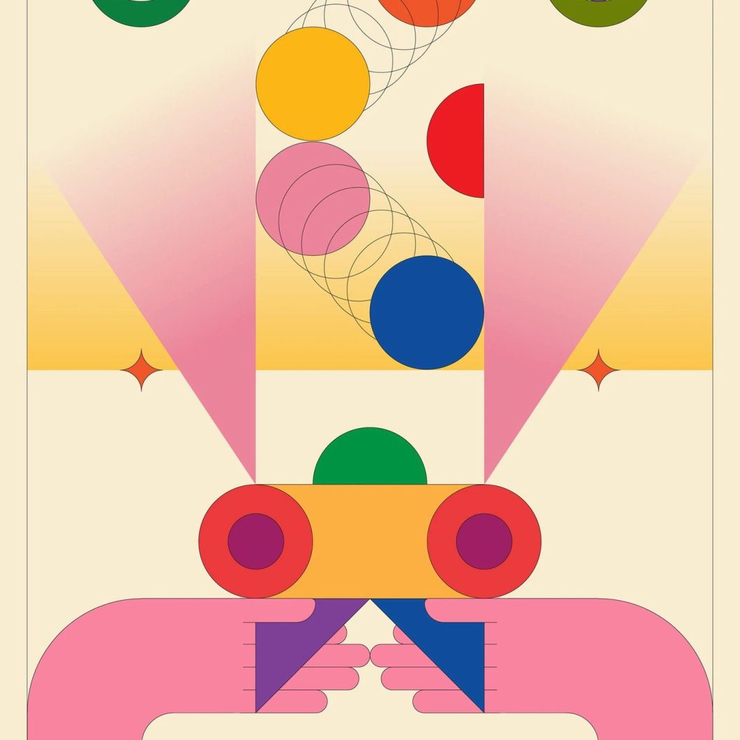 Duong Zai Poster Illustration, Bold Color Palette and Scroll-Stopping Composition