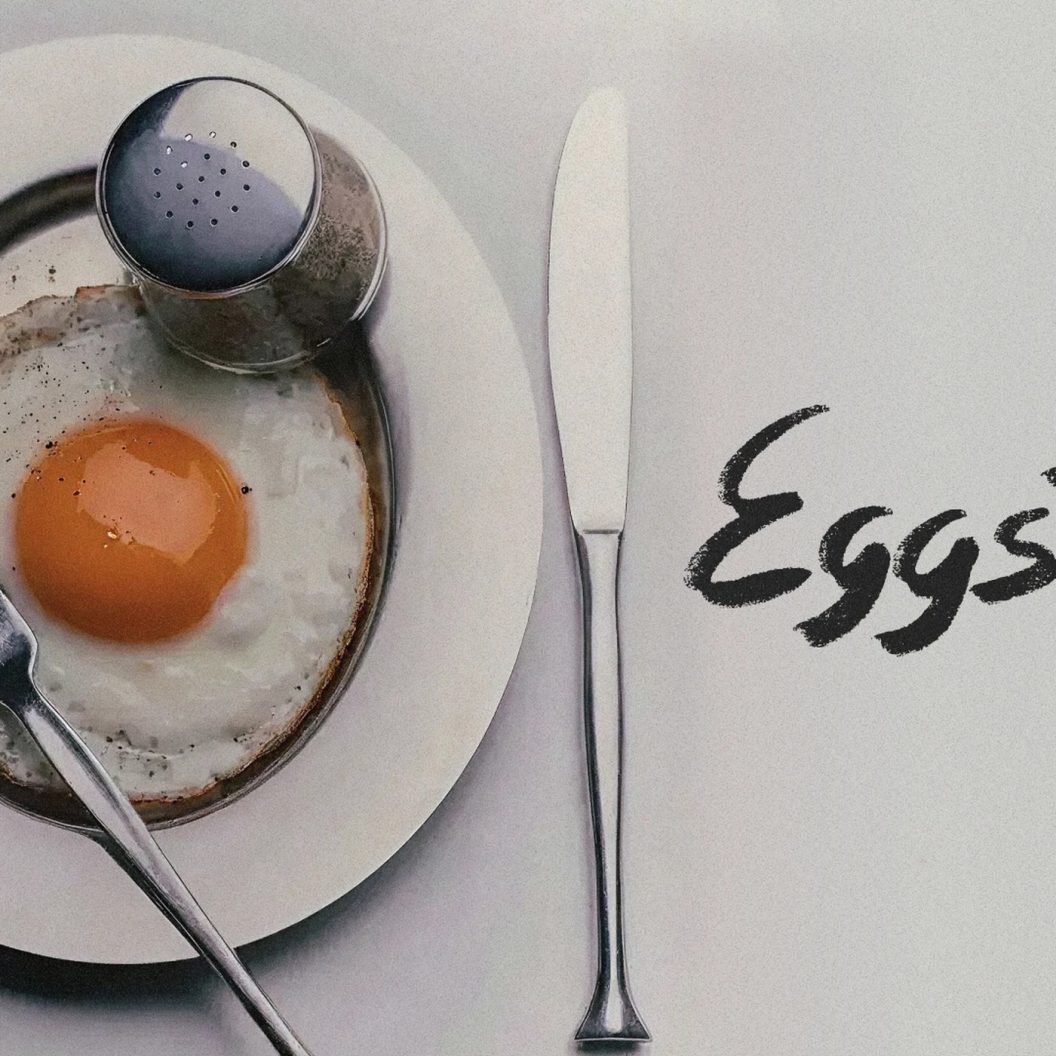 Eggstasy logo and brand identity, playful, strategically crafted rebrand by CAPS Design Studio