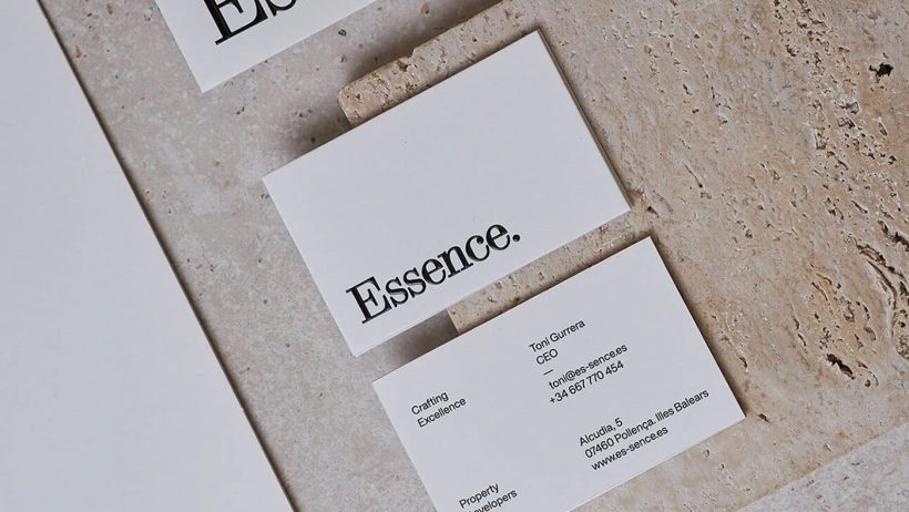 Essence Visual Identity, Structural Restraint That Sharpens Brand Clarity